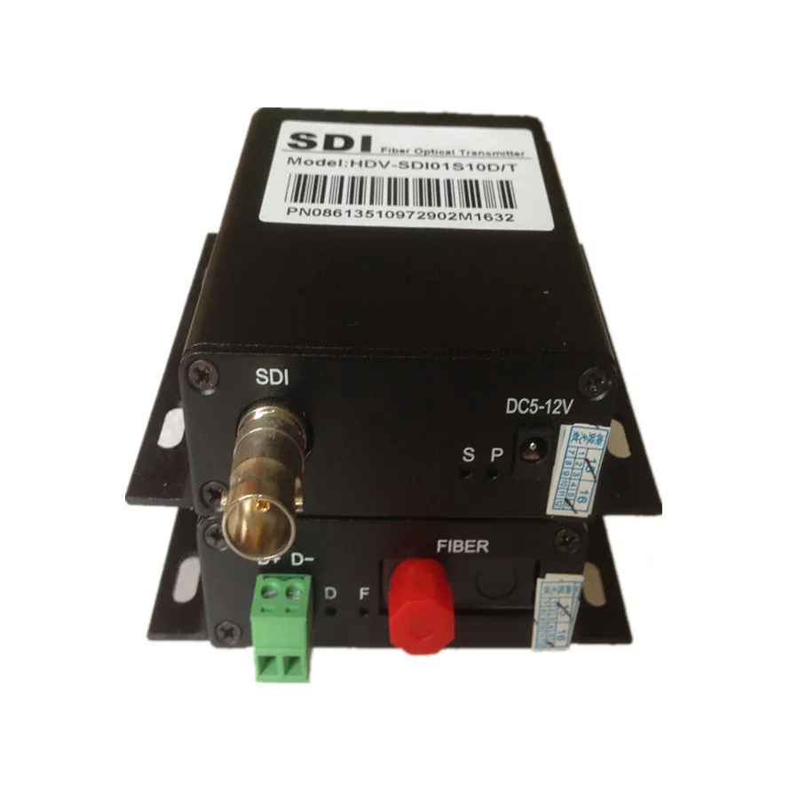 ZY STF503 HD SDI волокно BNC коаксиальный Оптический медиа конвертер Поддержка RS485 и 2 x выход Fibra оптический