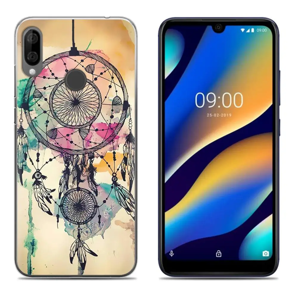 21 Задняя крышка для телефона Wiko View 3 Lite 6,09-дюймовый Стильный дизайнерский чехол для телефона разноцветный окрашенный мягкий чехол для телефона - Цвет: 21