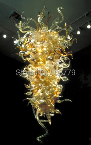 

Fancy Lamp Handmade Blown Glass Style Chandelier