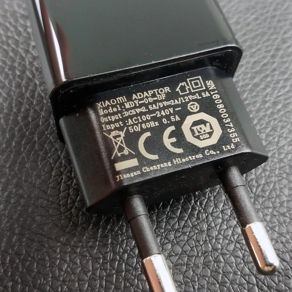 Оригинальное зарядное устройство Xiaomi A1 qc3.0 9 в 2 A 12 1 5 a черный быстродействующий ЕС