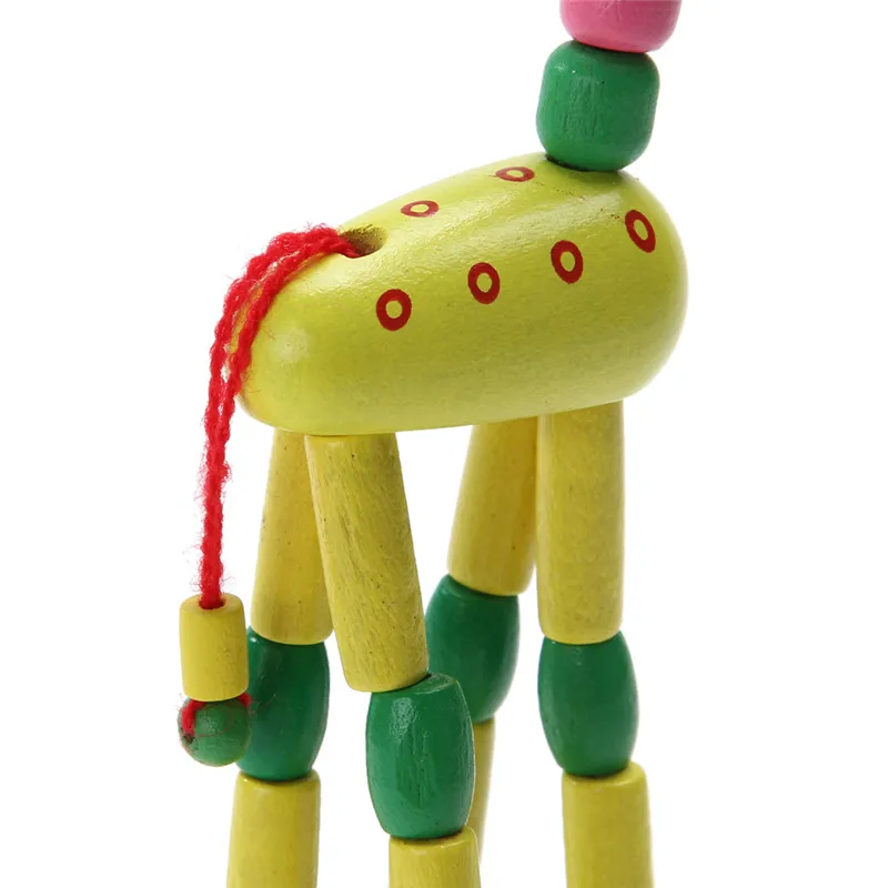 Игрушка жираф забавные деревянные игрушки развивающие танцы стоя качалка