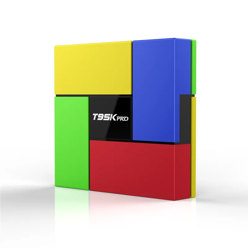 T95K PRO Android 6 0 Smart ТВ Box Amlogic S912 Octa Core 2 ГБ 16 4 г/5 ГГц двойной Wi-Fi BT4.0 KD нагрузки К H.265 VP9 HDR