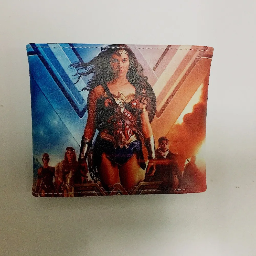 Wonder Woman кошелек супер герой сумочка маленькая сумка Бумажник Кредитная держатель