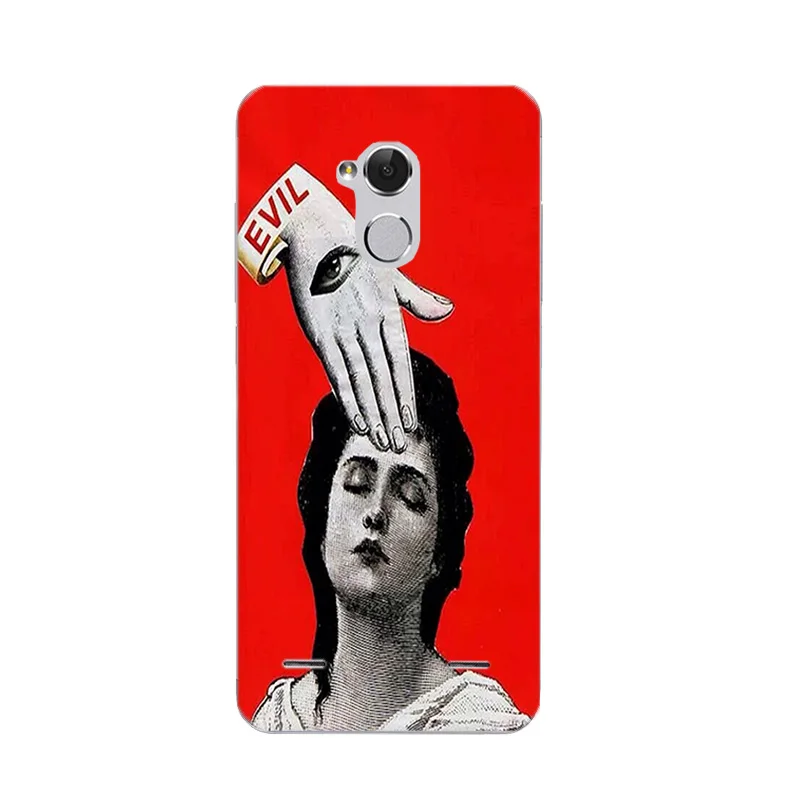 Чехол для телефона zte Blade V7 Lite V8, чехол для телефона zte Nubia Z17 Mini, чехол для zte Blade A1 C880U, чехол из ТПУ с забавными звездами