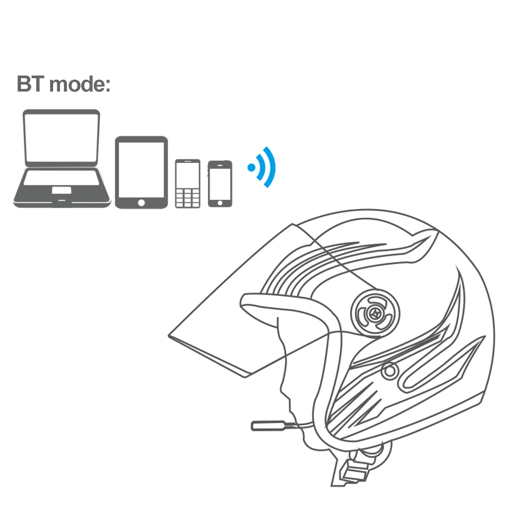 Беспроводные Bluetooth наушники гарнитура для мотоцикла шлема громкой связи с HD