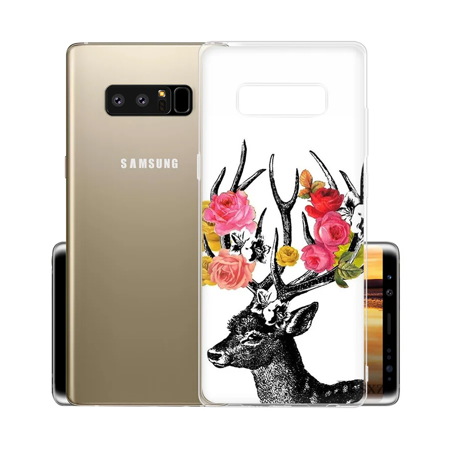 Чехол для телефона с милыми животными Samsung Galaxy S3 S4 S5 S6 S7 Edge S8 S9 Plus Note 8