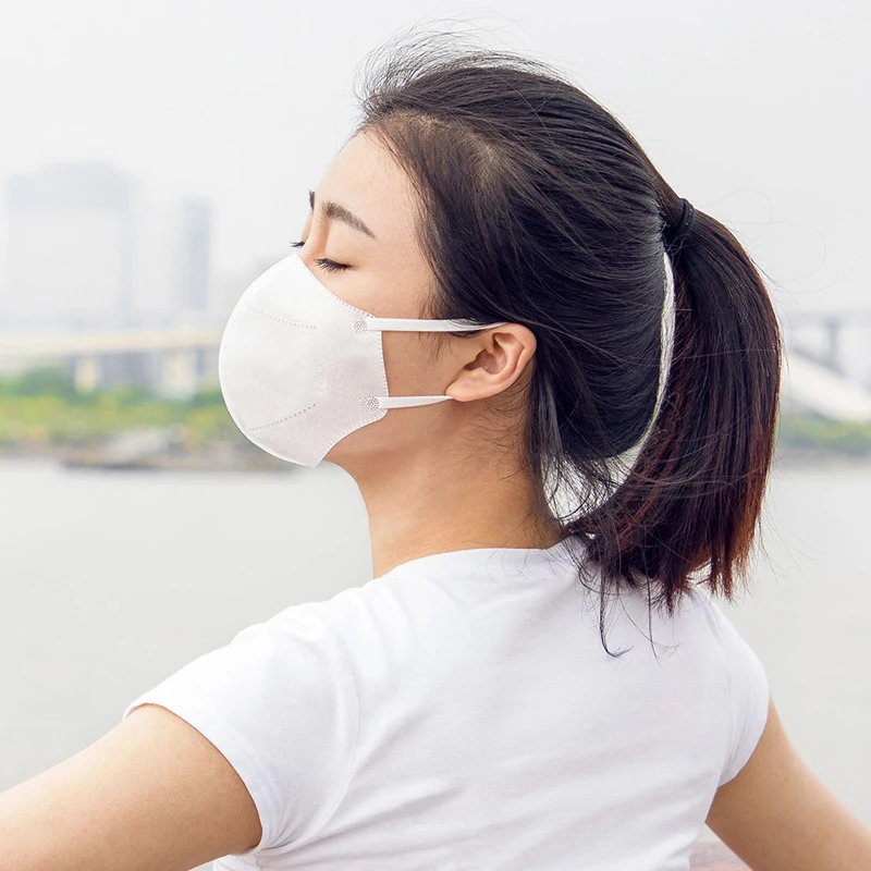 20 шт. Xiaomi AIRPOP тонкая маска Воздушная одежда PM2.5 свободный размер моющиеся для ушей