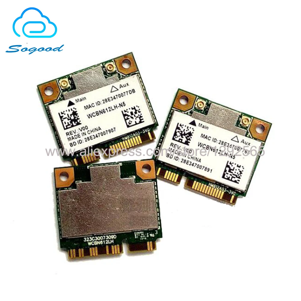 Беспроводной адаптер для AzureWave RTL8812AE RTL8812 802.11AC 2 4 ГГц/5 ГГц MINI PCI E Wi Fi Bluetooth 0 карта 433