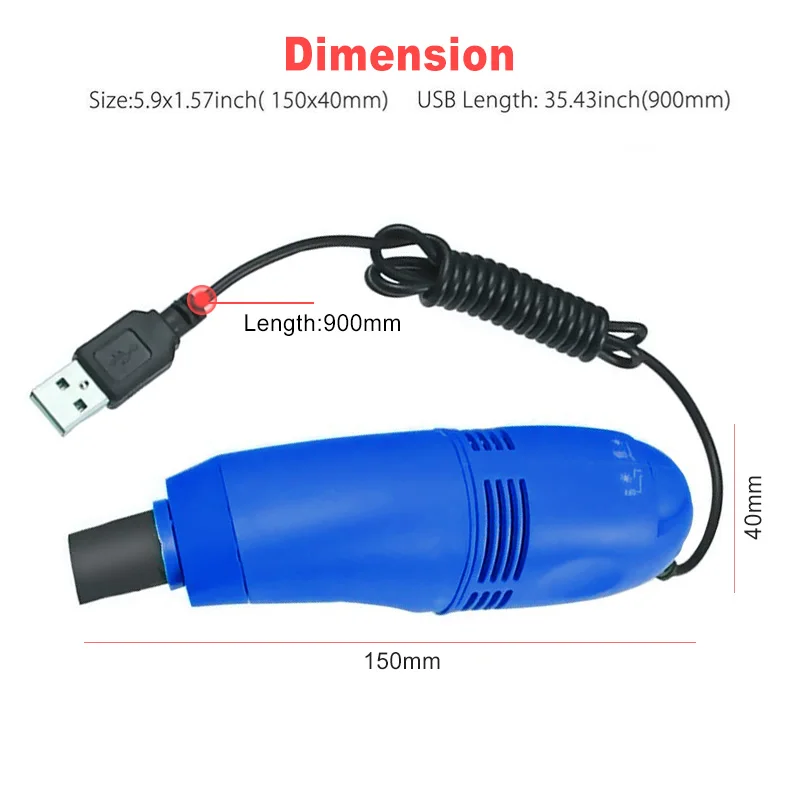 Полезная Мини Компьютерная вакуумная USB клавиатура щетка Очиститель Щетка для ноутбука пылеочиститель набор бытовой чистящий инструмент