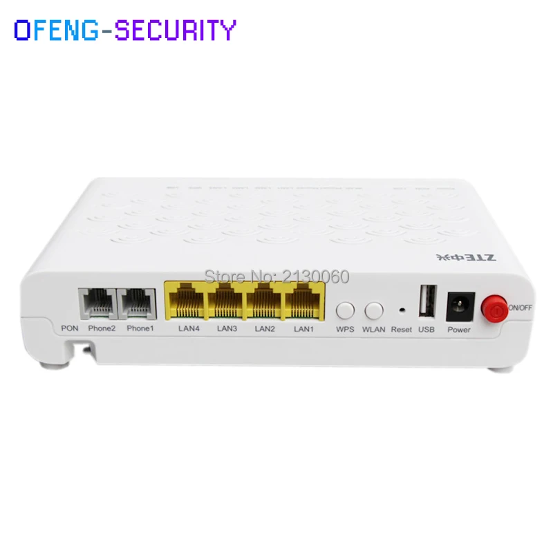 ZTE F660 5 0 GPON ONU ONT маршрутизатор Поддержка FTTH HGU 4FE + 2TEL USB wifi такая же функция как F668