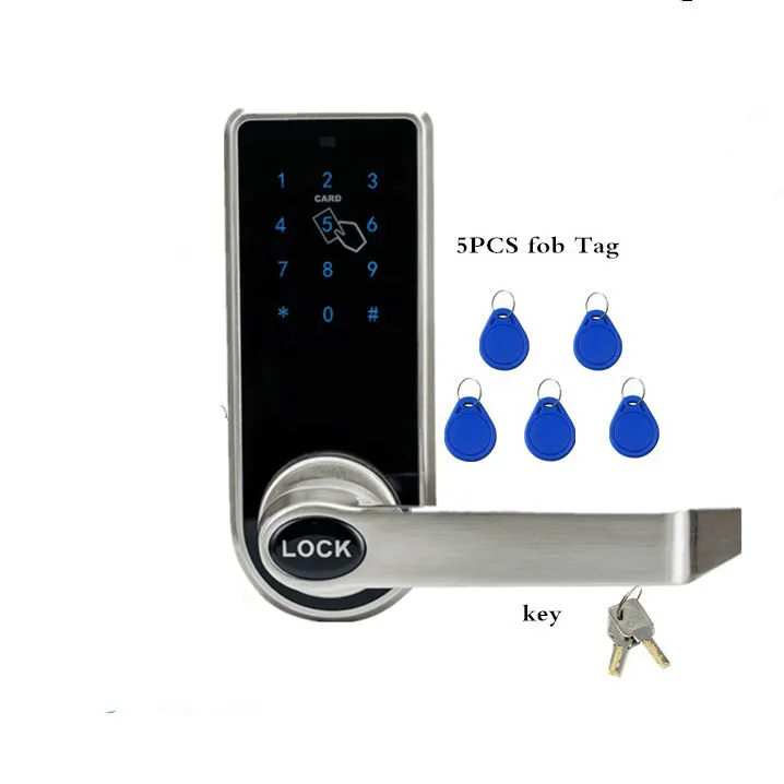 Keyless Digital Keypad Password Code Number Electronic Door Locks For Home Office Apartment |