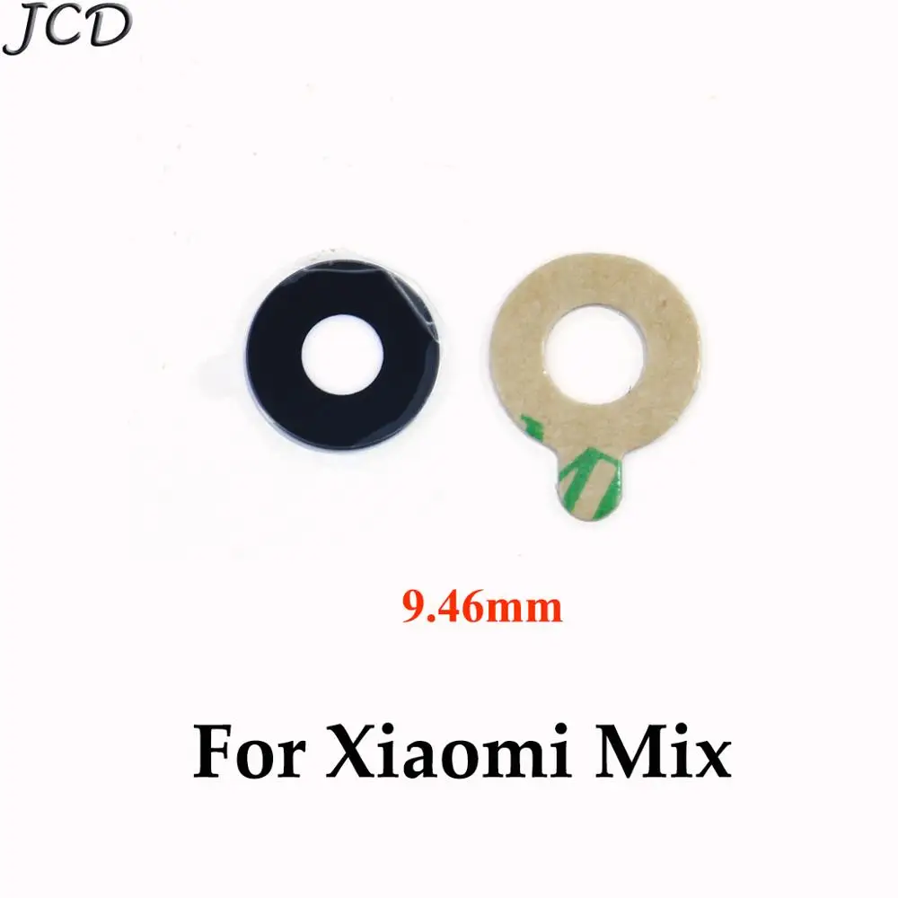 Стеклянный объектив задней камеры JCD 2X с держателем рамы для Xiaomi Mi Mix 2 2S Mix2 Mix2S