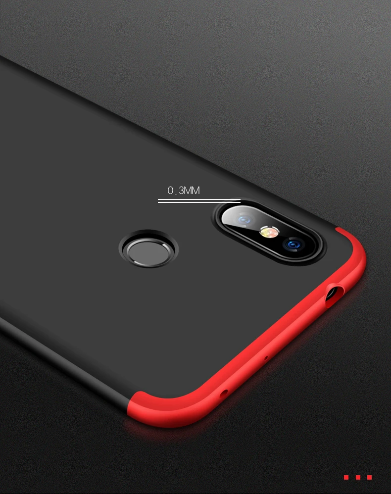 Гибридный съемный чехол для Xiaomi Redmi Note 6 Pro, жесткая защитная задняя крышка для Xiaomi Redmi 6 Pro, противоударный чехол для телефона Funda