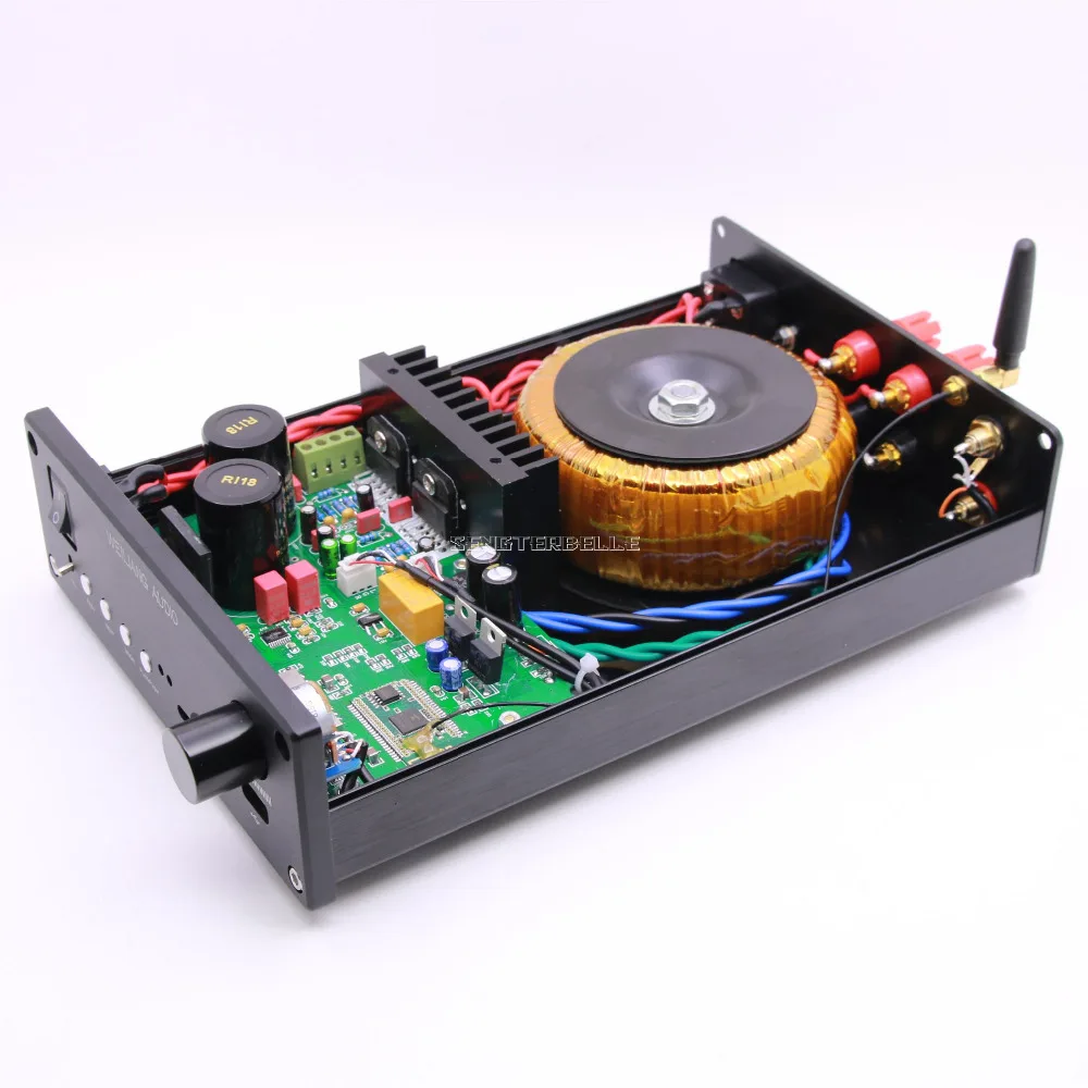 Готовый AM 800 LM3886 Bluetooth усилитель мощности PCM5102 USB аудио без потерь поворотный стол