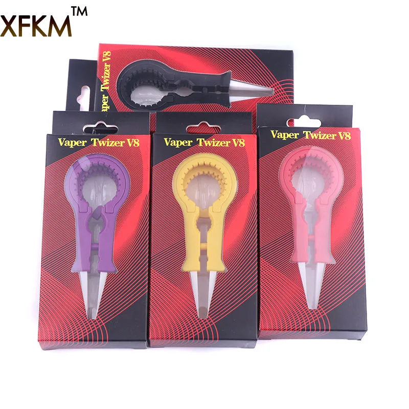 Vaper Twizer V8 керамический Пинцет DIY Набор инструментов для электронных сигарет