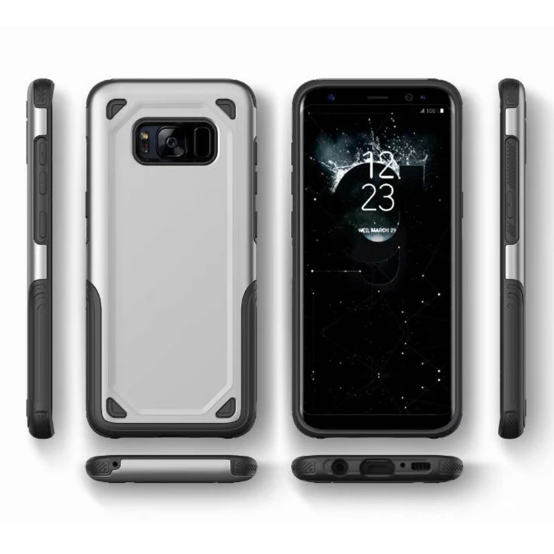 Ударопрочный чехол NUOCDE для Samsung Galaxy S9 S8 Plus Note 8 гибридный армированный с полным