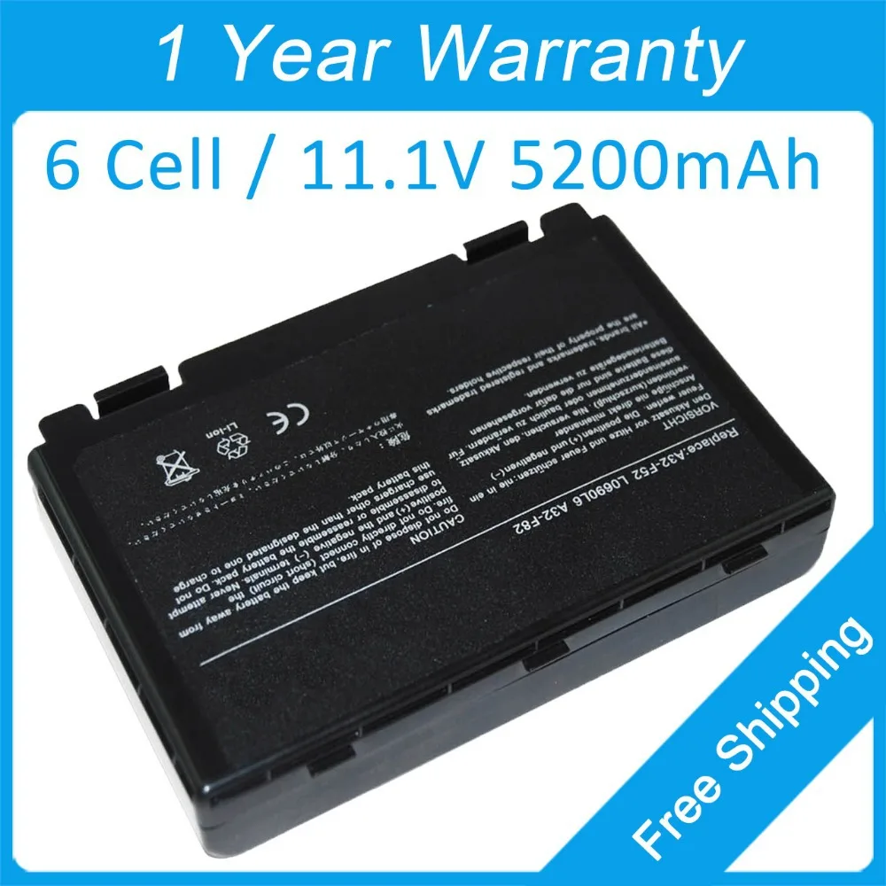Новый A32 F52 батареи для ноутбука с 6 ячейками asus A41 P50IJ X5AV X5DX X8BV K40N X87E Pro5CQ Pro79A Pro8DIJ Pro8BIJ