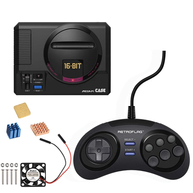 Retroflag MEGAPi чехол/игровой контроллер функциональная кнопка для Raspberry Pi 3 B Plus(3B+)/3B/2B