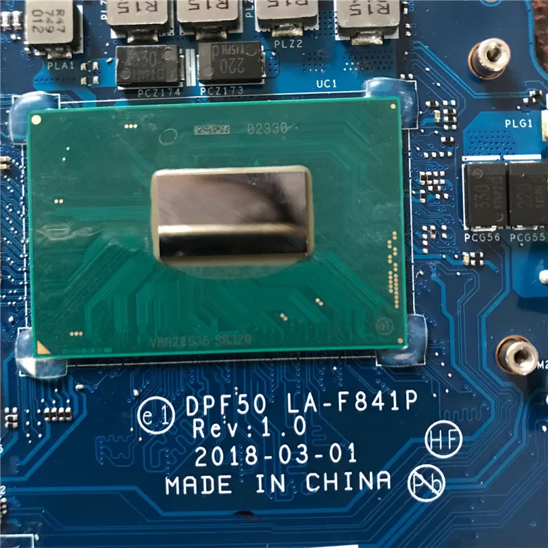 Для HP Mb Dsc 1050 2GB HM370 4 Pro L20295-601 DPF50 материнская плата для ноутбука Φ ЦПУ видеокарта 100%
