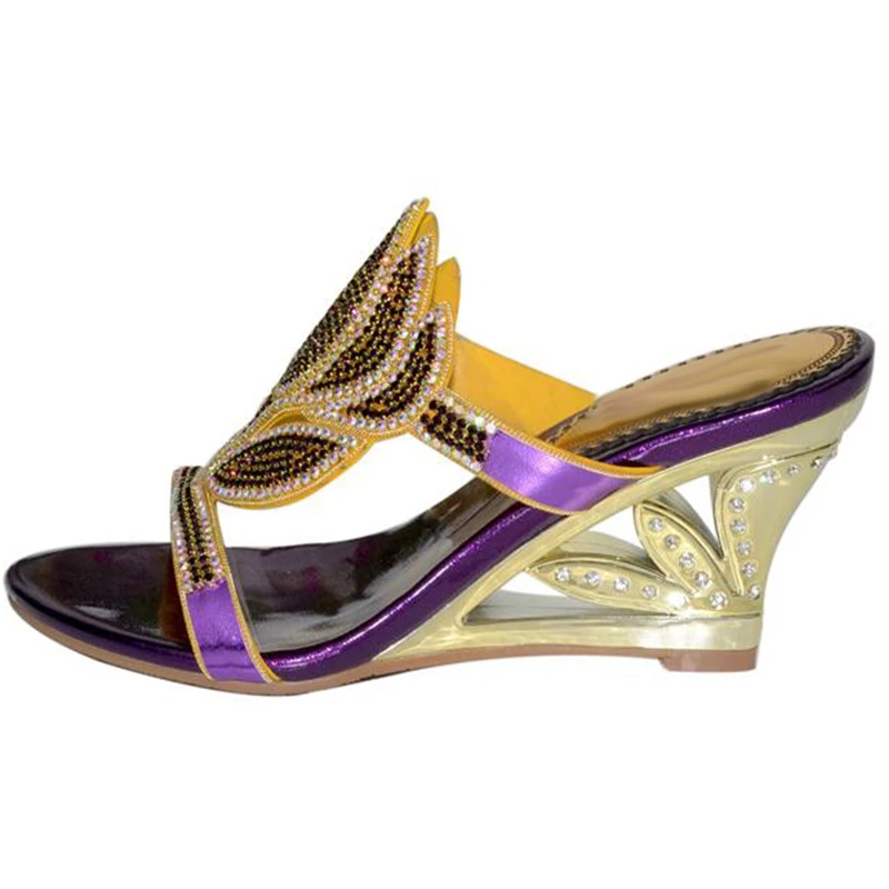 Сланцы женские с открытым носком летние шлепанцы из овечьей кожи цветком лотоса