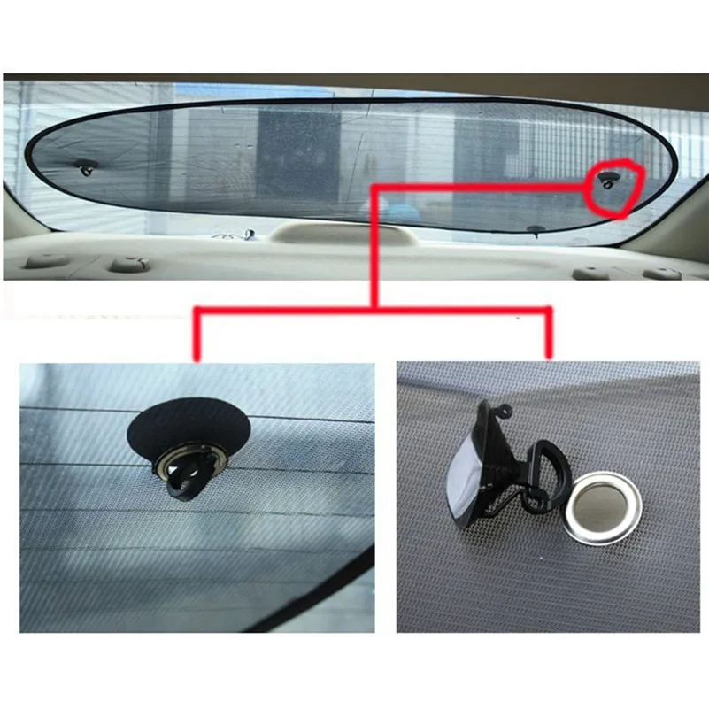 Tech автомобильный солнцезащитный козырек для заднего окна сетчатый экран можно