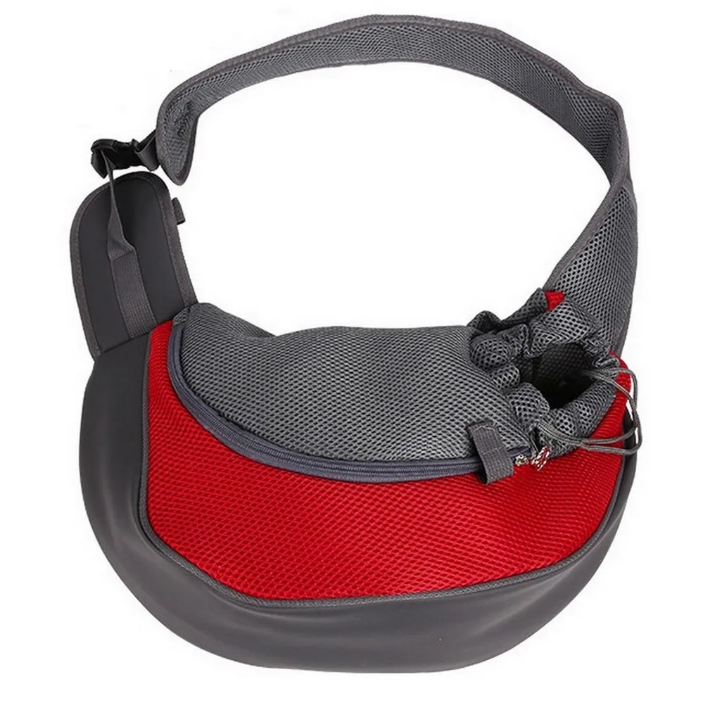 Red Without Bowl Переноска для домашних животных кошка переноска для собаки щенка слинг Передняя сетка дорожная сумка через плечо рюкзак силиконовая миска Прямая поставка по ePacket - Цвет: Red Without Bowl