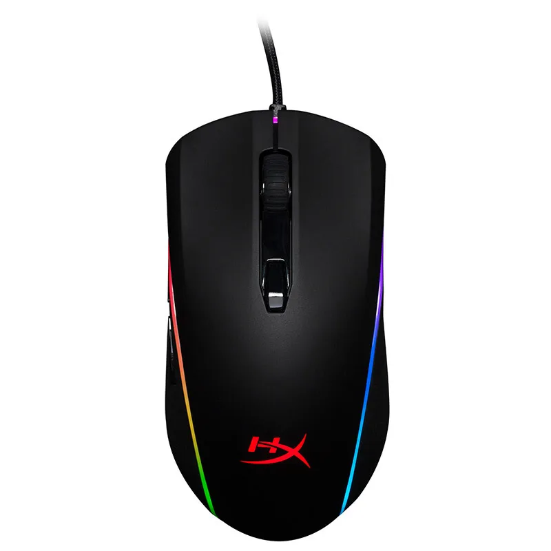 Игровая мышь kingston HyperX RGB Lighting 16000 dpi Проводная мышь с высоким чипом Pixart 3389 3327 профессиональная игровая мышка для ноутбука - Цвет: Pulsefire Surge