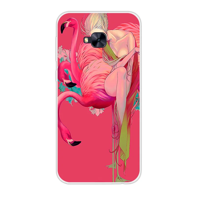 Чехол для Asus ZenFone 4 Selfie ZD553KL мягкий силиконовый чехол из ТПУ с рисунком пейзажа