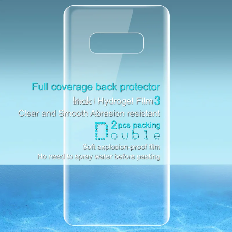 Для Samsung Galaxy S10e задняя пленка iMAK Hydrogel III покрытие мягкая защитная для Защитная