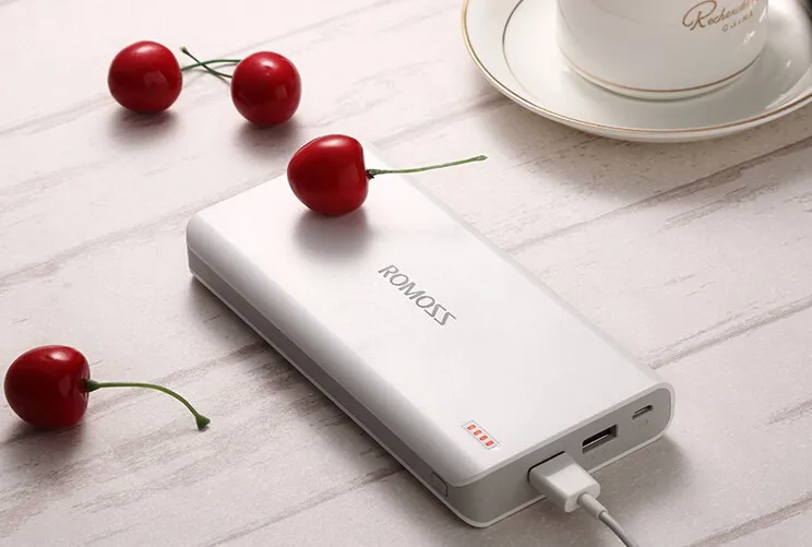 ROMOSS Sense6, 20000 мАч, портативное зарядное устройство, литий-полимерный внешний аккумулятор, внешняя батарея для Iphone, samsung, Xiaomi, huawei, Meizu, iosx