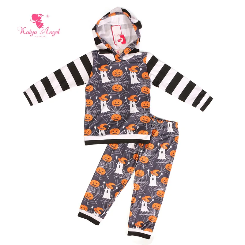

Kaiya Angel Girls Clothes Halloween Boutique Fall Outfits Baby Girl Clothes Orange Pumpkin Costume 2 Piece Outfits For Girls