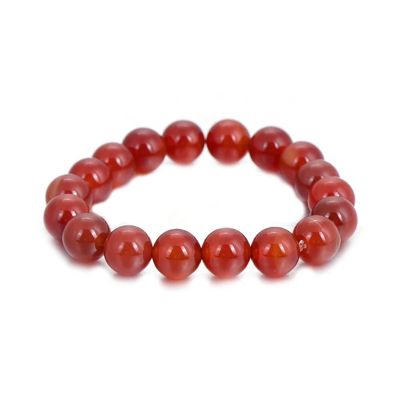 Модный браслет из красных коралловых бусин Будда для женщин и мужчин мужской