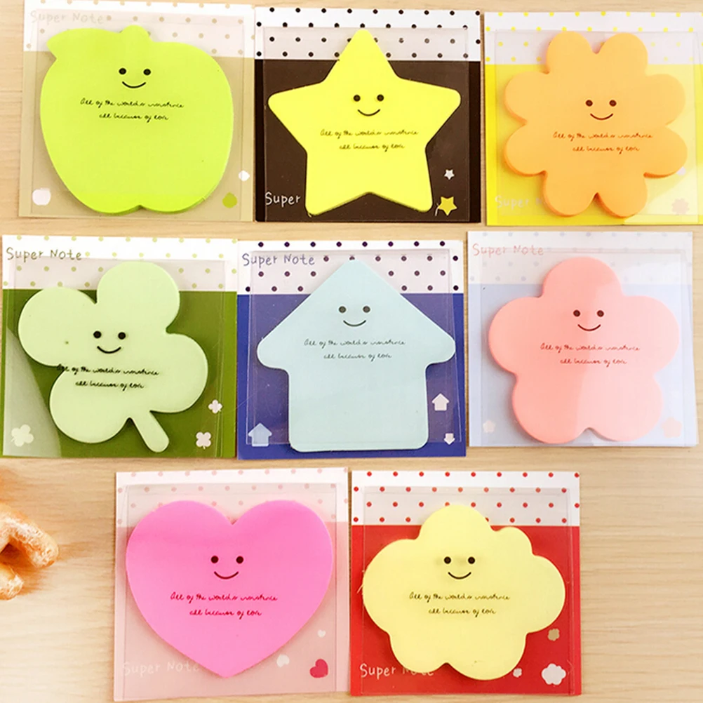 1х случайный тип милые и каваи Липкие заметки оригинальность форма шаблон