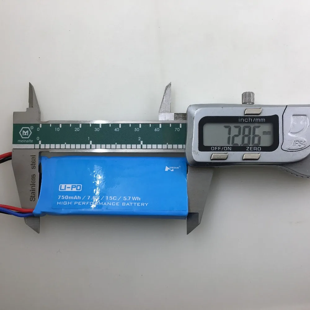Hubsan H216A X4 RC Квадрокоптер запасные части 7,6 V 750mAh 15C батарея H216A-04 запасные части