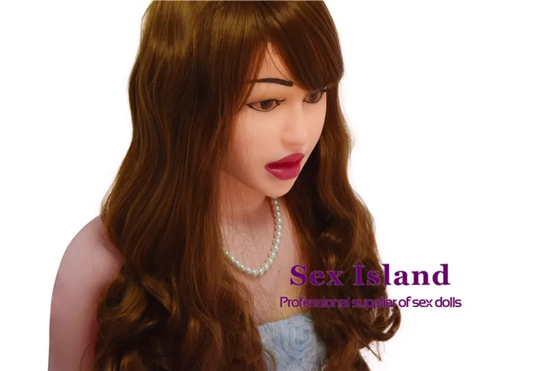 Japanese Lifelike Half Solid Inflatable Oral Sex Dolls For Male Masturbation Toy Silicone Anal and Vagina Love |