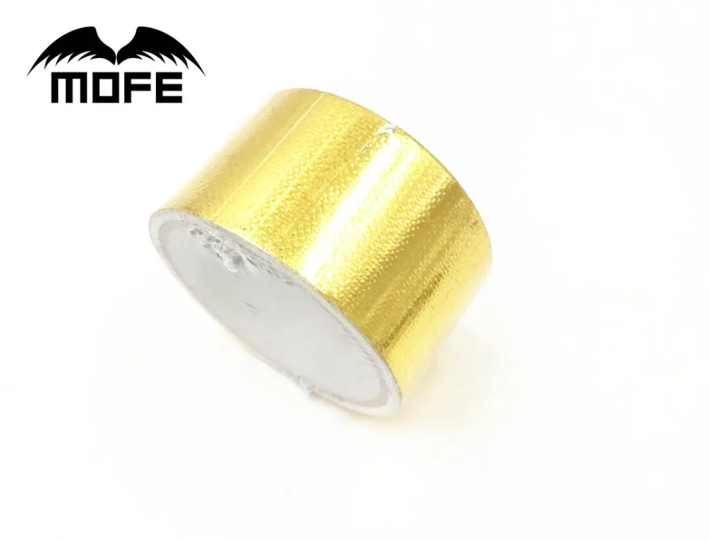 MOFE A Золотой/Серебряный тепловой ленты воздухозаборник Теплоизоляционный экран