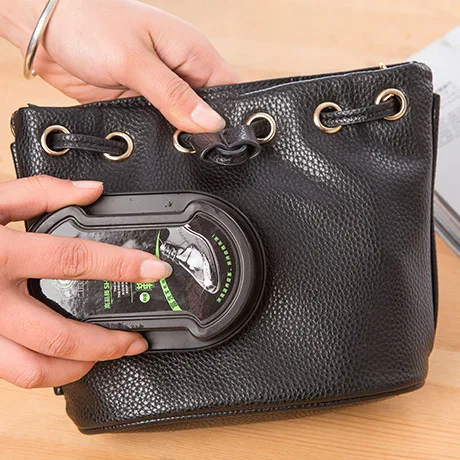 1 шт. Чистящая яркая двухсторонняя губка уход за обувной воск ластик волшебная