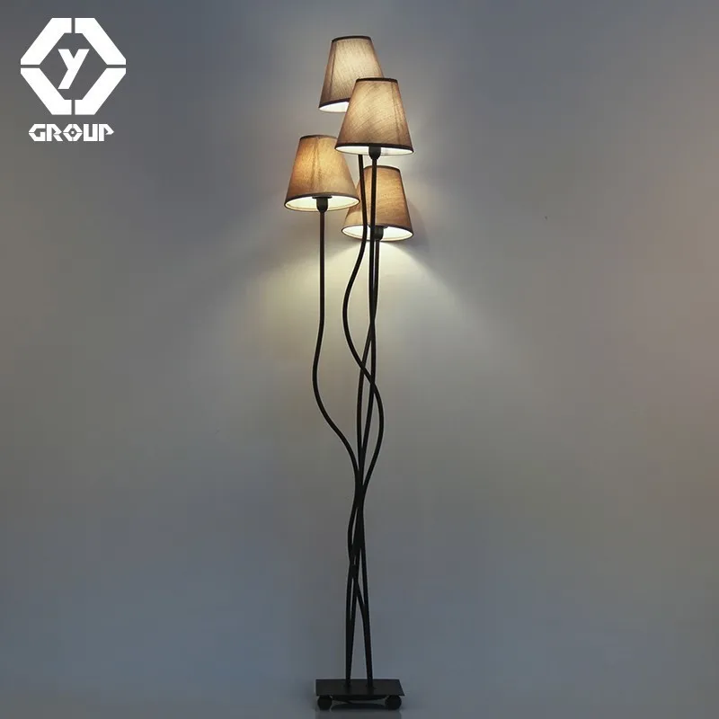 OYGROUP 4 головы современный крытый напольный светильник для спальни отель бар