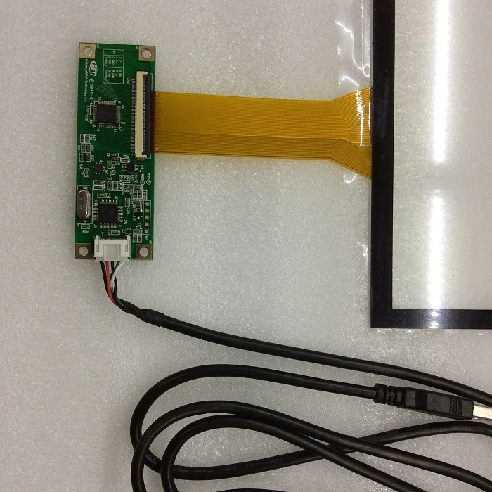 E & M 10 дюймовый 4 точечный емкостный сенсорный экран 16:10 Комплект USB для монитора