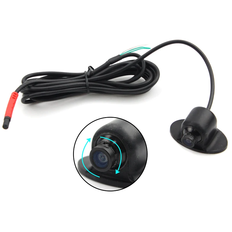 Sinairyu MiNi 360 градусов вращение HD CCD парковочная камера Фронтальная/боковая/камера