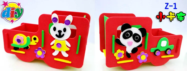 5 шт. Детские 3D пазлы копилки из ЭВА|toy truck for sale|box toytoy packaging box |