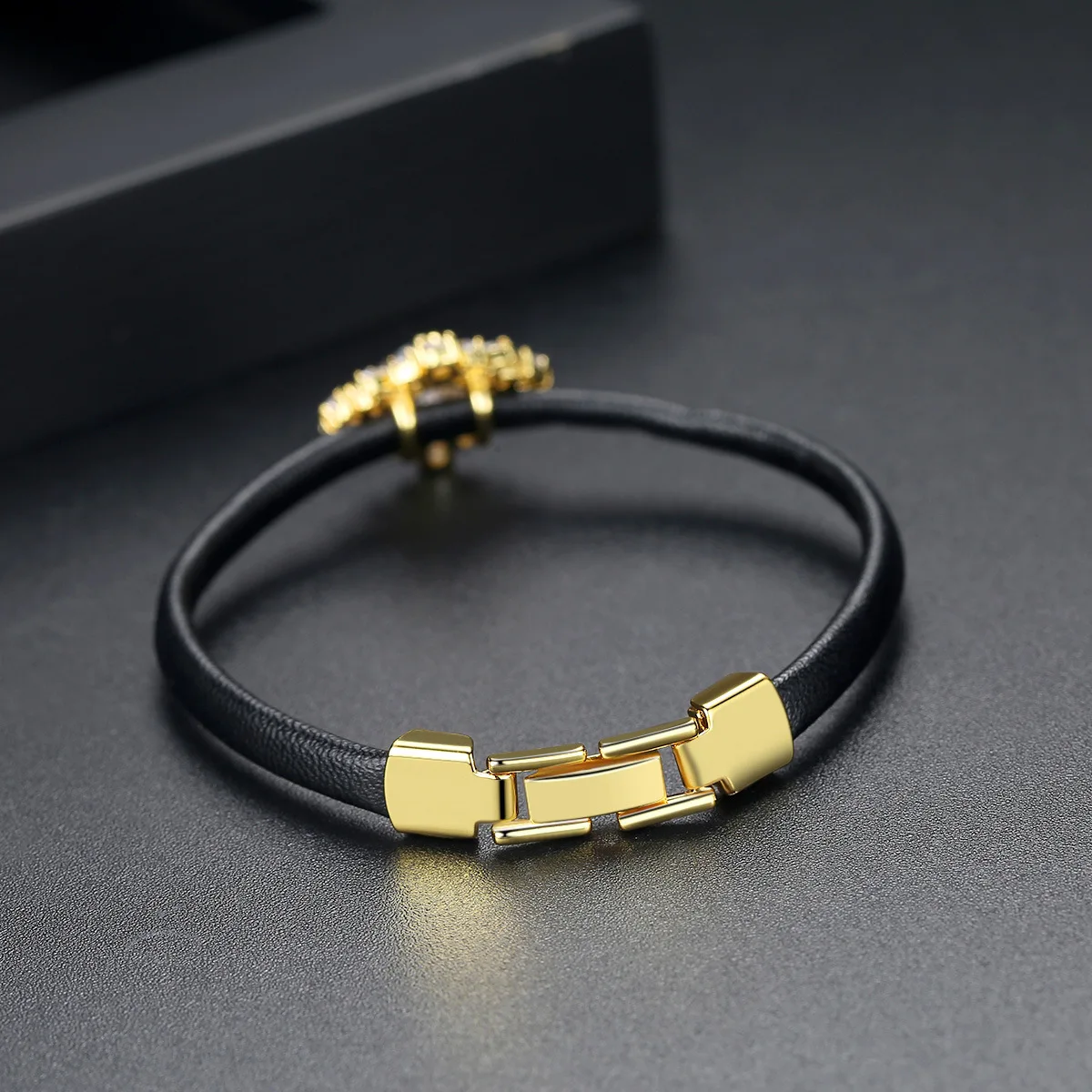 Медная Инкрустация 3A циркон браслеты простая Мода Европа и Америка Популярные