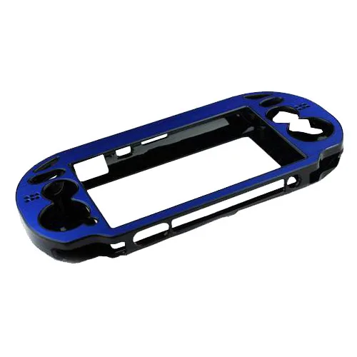 Синий OSTENT цветной Алюминиевый металлический защитный чехол для sony PS Vita psv консоли - Цвет: Синий