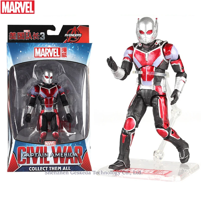 Hasbro игрушки Marvel The Avenger Endgame 17 см супер герой Муравей Человек танос Росомаха паук