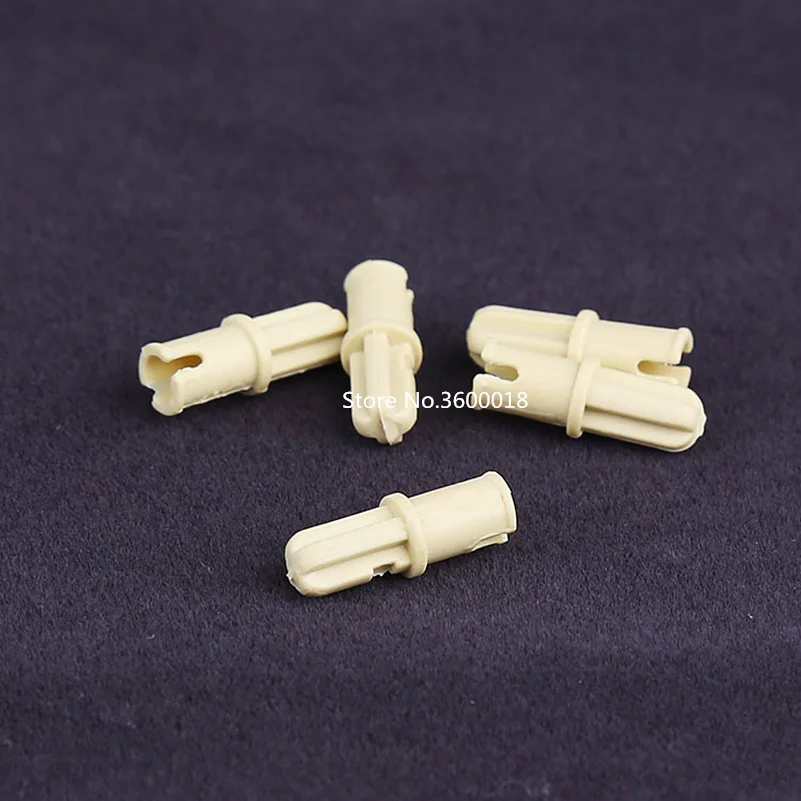 

50-100pcs/lot DECOOL high-tech Axle Pin without Friction Ridges Lengthwise compatible 3749 6562 MOC blocks toys bricks parts