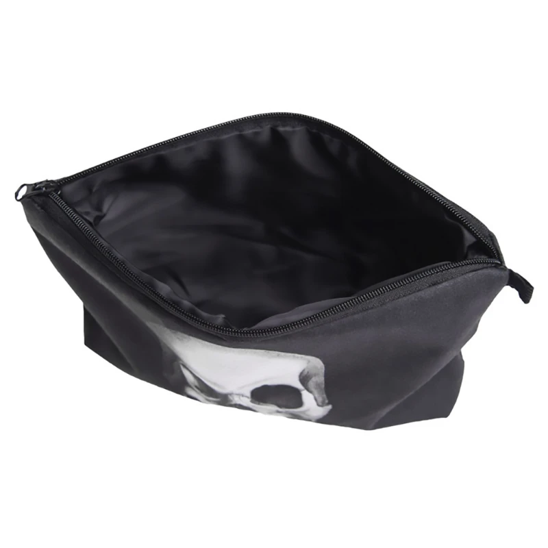 

Cosmetic Beauty 3D Printing Skull Makeup Bag Case Organizer Travel Toiletry New