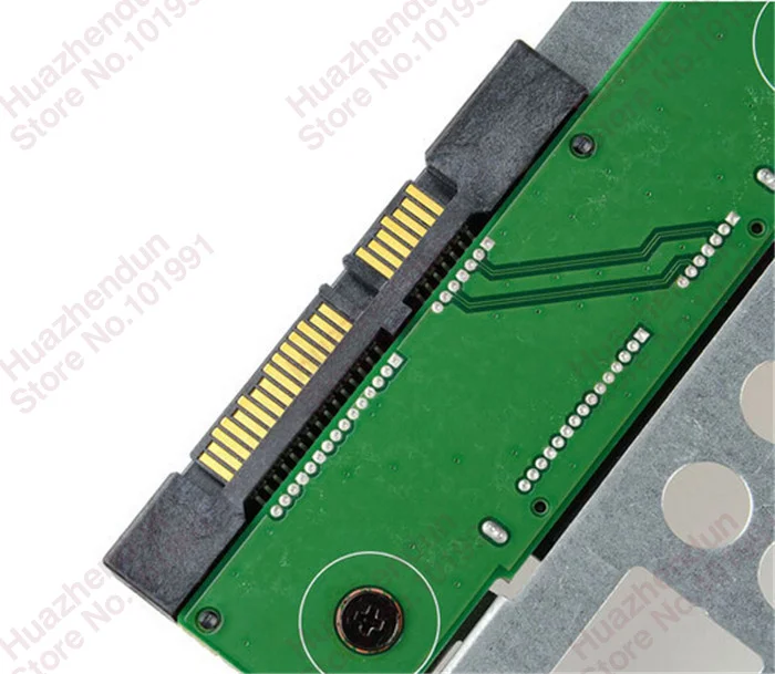 1 шт./лот 2 5 &quotSSD до 3 5&quot SATA адаптер лоток конвертер SAS HDD кронштейн Caddy HP 654540-001