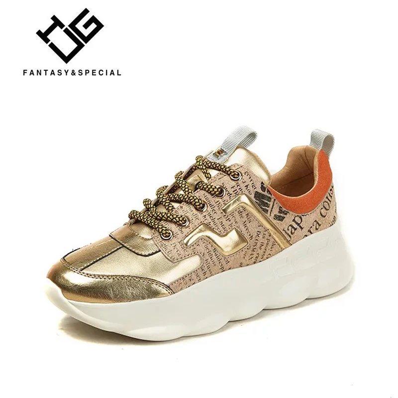 IGU/женские кроссовки на плоской подошве повседневная обувь платформе Tenis Feminino