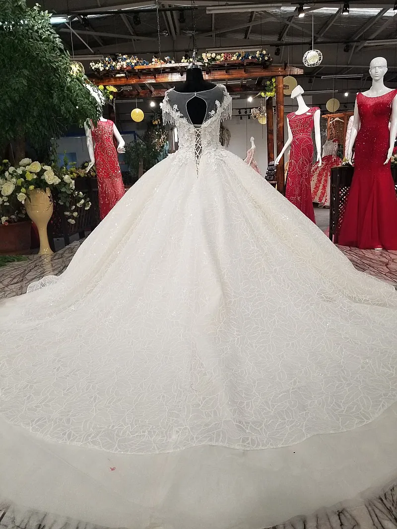 LS10012 расшитая бисером бахрома на манжетах вся юбка украшена цветами и Bea