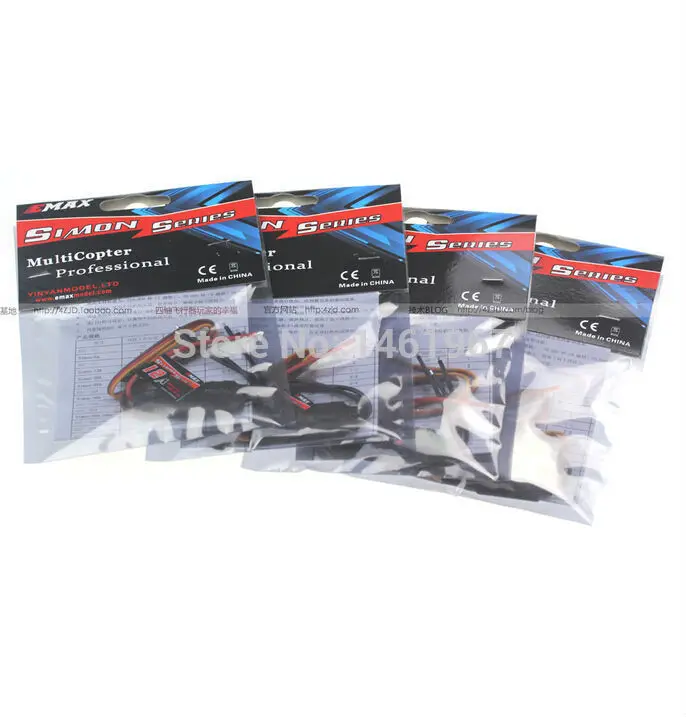 4x оригинальный EMAX MT1806 2280KV CW & CCW двигатель и 12A SimonK ESC 12 пар 2 мм разъем для